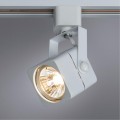 Однофазный двужильный трековый светильник Arte Lamp A1314PL-1WH LENTE под сменную лампу GU10