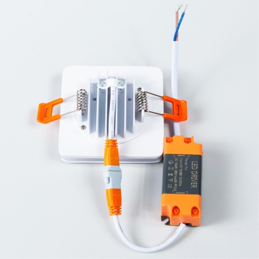 Встраиваемый светильник Arte Lamp A8432PL-1WH TABIT светодиодный LED 7W