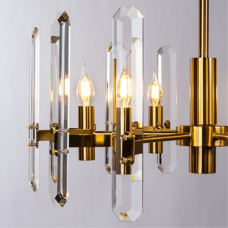 Люстра хрустальная Divinare 7136/18 LM-6 TENERIFE под лампы 6xE14 60W