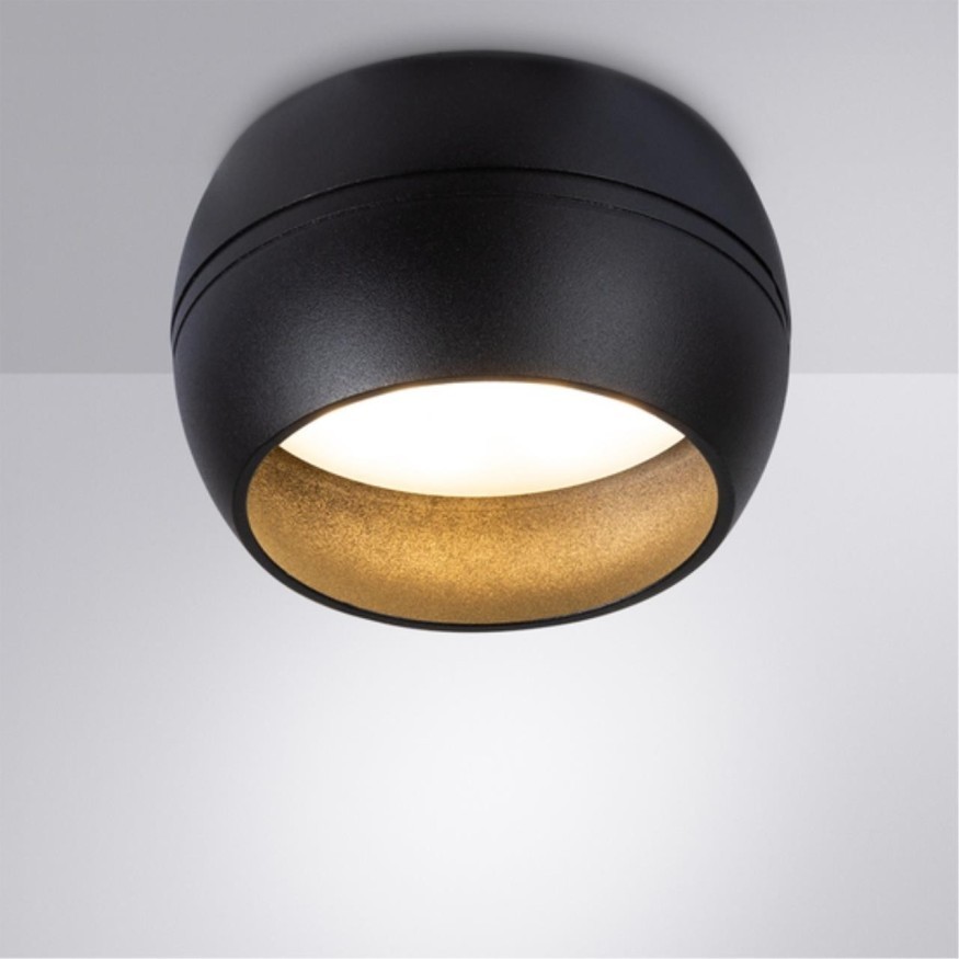 Точечный накладной светильник Arte Lamp GAMBO A5551PL-1BK