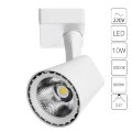 Однофазный двужильный светодиодный трековый светильник Arte Lamp A1811PL-1WH AMICO 3000К 800Лм CRI85+ 24° 10Вт