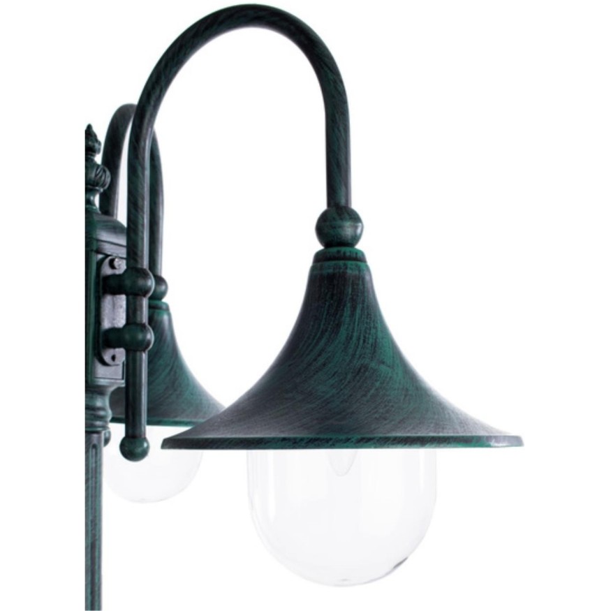 Уличный наземный светильник Arte Lamp A1086PA-3BG MALAGA IP44 под лампы 3xE27 75W