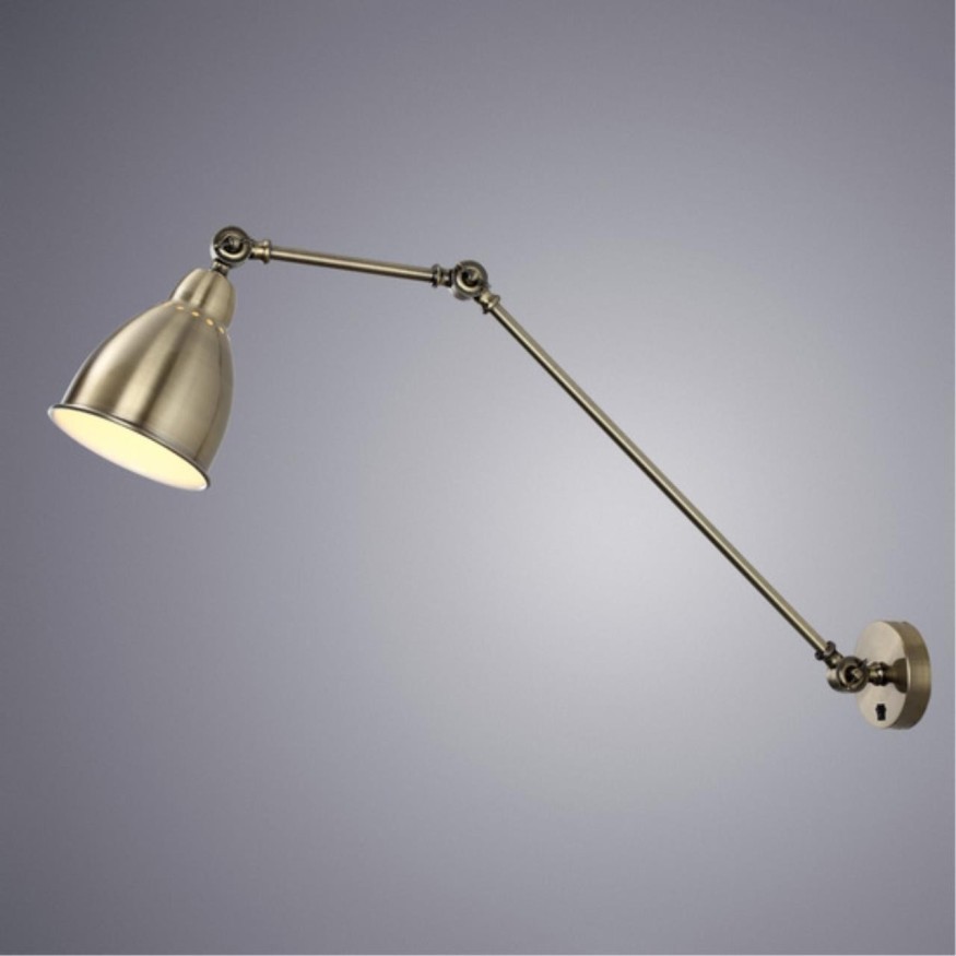 Спот на гибкой ножке Arte Lamp A2055AP-1AB Braccio под лампу 1xE27 60W