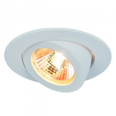 Встраиваемый светильник Arte Lamp A4009PL-1WH ACCENTO под лампу 1xGU10 50W