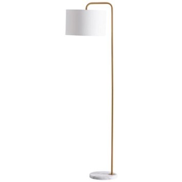 Торшер с абажуром Arte Lamp A5024PN-1PB RUPERT под лампу 1xE27 60W