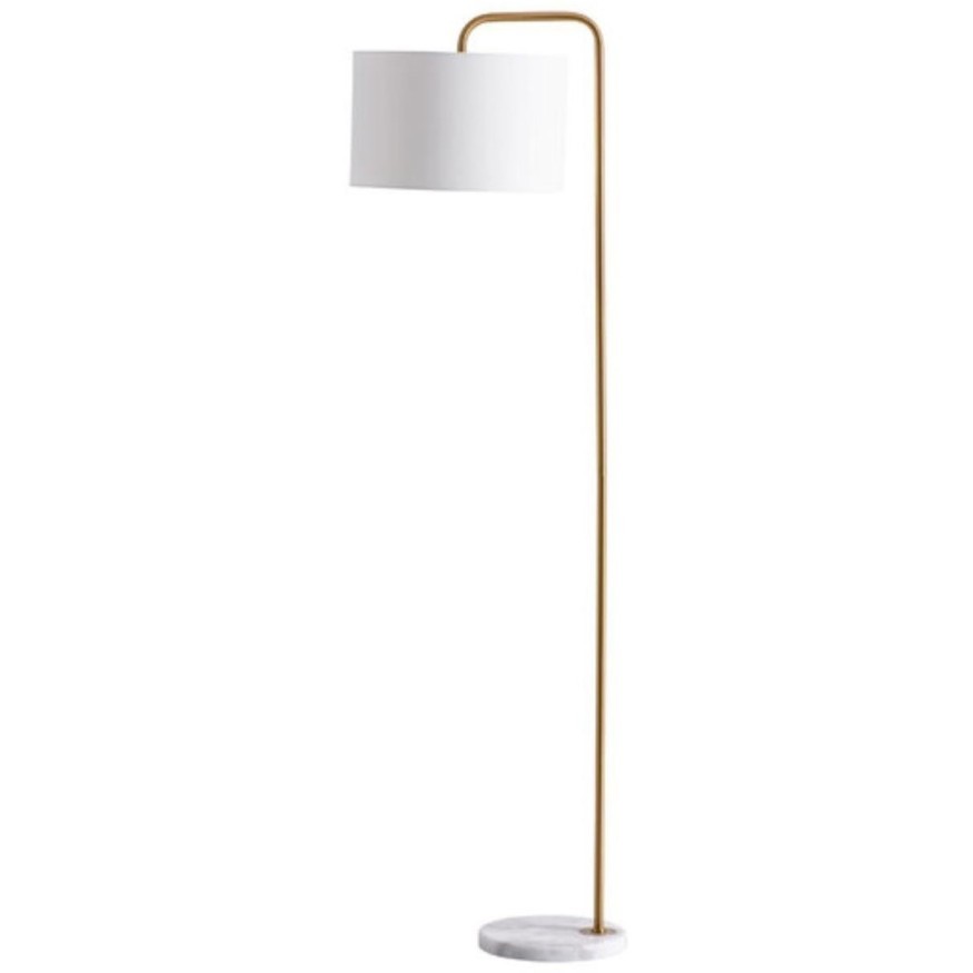 Торшер с абажуром Arte Lamp A5024PN-1PB RUPERT под лампу 1xE27 60W