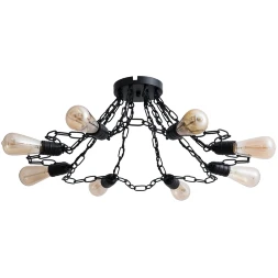 A9344PL-8BK СВЕТИЛЬНИК ПОТОЛОЧНЫЙ