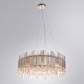 Подвесная люстра хрустальная Jastin A2848SP-8GO