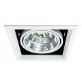 Встраиваемый светильник Arte Lamp A8450PL-1WH MERGA светодиодный LED 25W