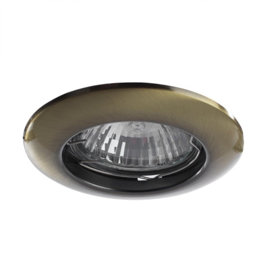 Встраиваемый светильник Arte Lamp A1203PL-1AB PRAKTISCH под лампу 1xGU10 50W