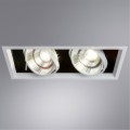 Встраиваемый светильник Arte Lamp A8450PL-2WH MERGA светодиодный 2xLED 50W