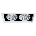 Встраиваемый светильник Arte Lamp A8450PL-2WH MERGA светодиодный 2xLED 50W
