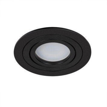 Встраиваемый светильник Arte Lamp A2167PL-1BK TARF под лампу 1xGU10 50W