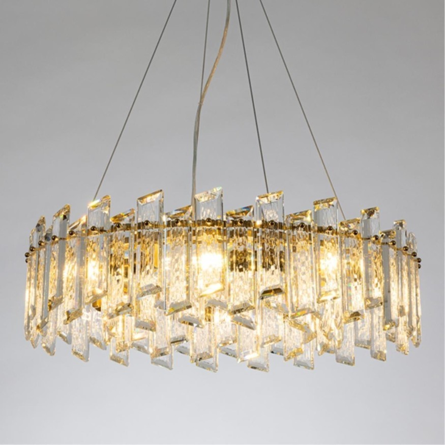 Люстра подвесная хрустальная Divinare ROMILDA 3512/17 LM-8