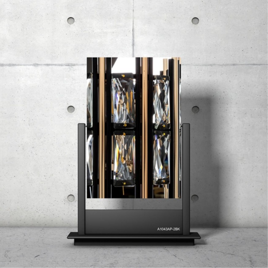 Бра Arte Lamp A1043AP-2BK ALRUBA под лампы 2xE14 40W