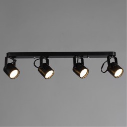 Спот потолочный Arte Lamp A1311PL-4BK MIZAR под лампы 4xGU10 50W