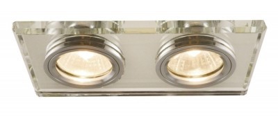 Встраиваемый светильник Arte Lamp A5956PL-2CC Specchio под лампы 2xGU10GU5.3