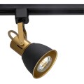 Однофазный двужильный трековый светильник Arte Lamp A1677PL-1GO JOVI под сменную лампу Е14