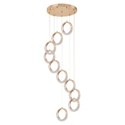 Подвесная люстра ARTE LAMP MONTANA A7777SP-10GO