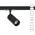 Трековый однофазный двужильный светильник Arte Lamp AERO A1335PL-1BK LED 8W 95RA 600Лм 36град 3000К