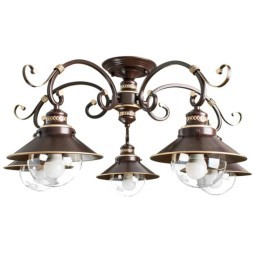 Люстра потолочная Arte Lamp A4577PL-5CK Grazioso под лампы 5xE27 60W