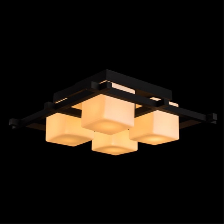 Люстра потолочная Arte Lamp A8252PL-4CK WOODS под лампы 4xE27 60W