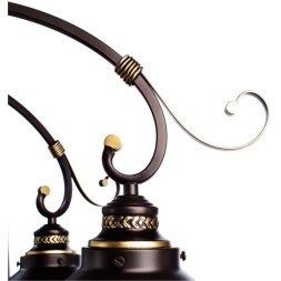 Люстра потолочная Arte Lamp A4577PL-8CK Grazioso под лампы 8xE27 60W