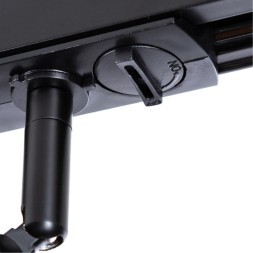 Трековый светильник Arte Lamp VIRGO A4565PL-1BK