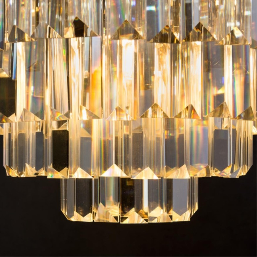 Люстра хрустальная Divinare 3001/01 PL-9 Nova под лампы 9xE14 40W