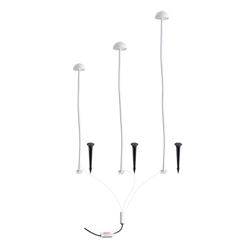 Грунтовый светильник Arte Lamp MOTUS A1081PA-3WH