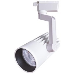 Однофазный двужильный светодиодный трековый светильник Arte Lamp A1640PL-1WH WALES 4000К 3300Лм CRI85+ 24° 40Вт