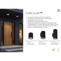 Уличный потолочный светильник LED 2700/3400/4000 650Lm Arte Lamp TORCULAR A1307PF-1BK