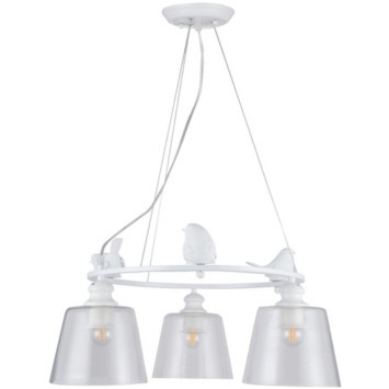 Люстра подвесная Arte Lamp A4289LM-3WH PASSERO под лампы 3xE27 40W
