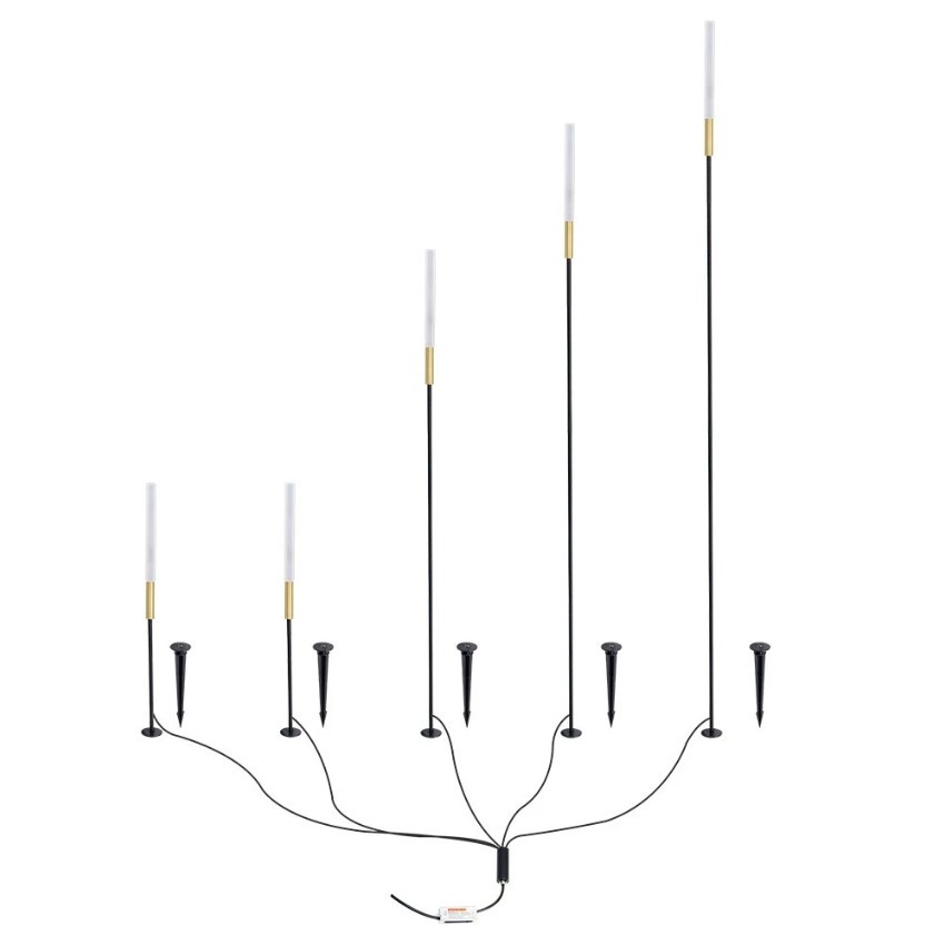 Грунтовый светильник Arte Lamp MUSTER A1083PA-5BK