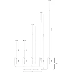 Грунтовый светильник Arte Lamp MUSTER A1083PA-5BK