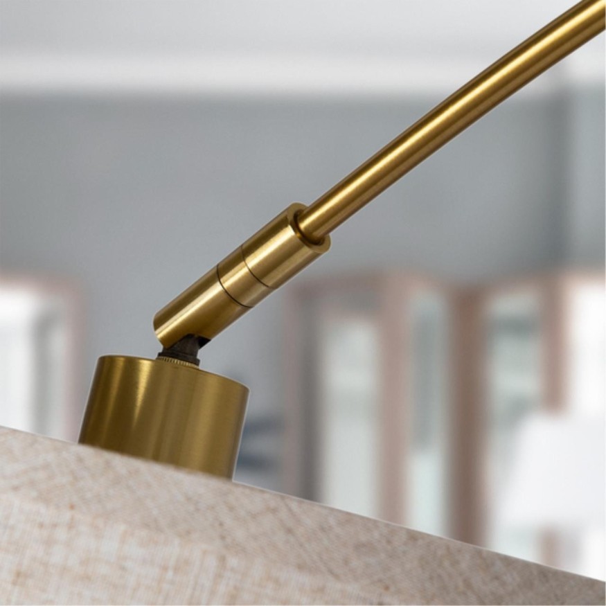 Торшер с абажуром Arte Lamp A4060PN-1PB PAOLO под лампу 1xE27 60W