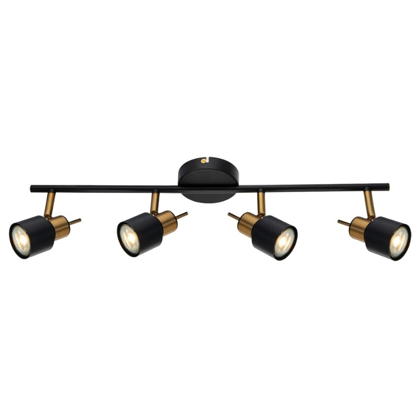 Спот потолочный Arte Lamp A1906PL-4BK ALMACH под лампы 4xGU10 50W