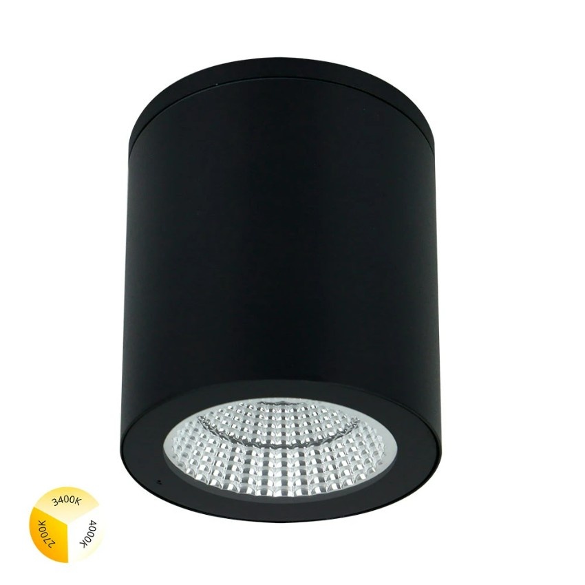 Уличный потолочный светильник LED 2700/3400/4000 1350 Lm Arte Lamp TORCULAR A1313PF-1BK