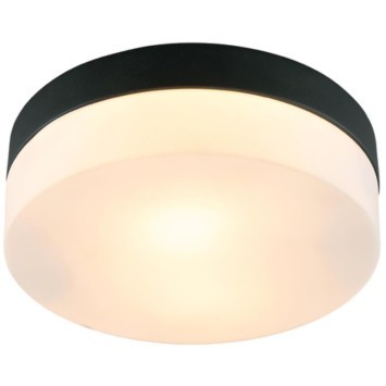 Настенно-потолочный светильник Arte Lamp A6047PL-2BK AQUA-TABLET IP44 под лампы 2xE27 60W