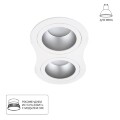 Встраиваемый светильник Arte Lamp A2161PL-2WH ALKES под лампы 2xGU10 50W