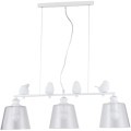 Подвесной светильник с 3 лампами Arte Lamp A4289SP-3WH PASSERO под лампы 3xE27 40W