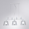 Подвесной светильник с 3 лампами Arte Lamp A4289SP-3WH PASSERO под лампы 3xE27 40W