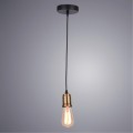 Подвесной светильник цилиндр Arte Lamp A4290SP-1BK MAZZETTO под лампу 1xE27 40W