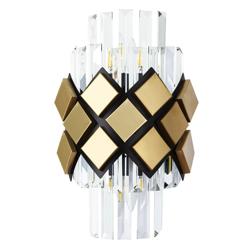 Бра Arte Lamp A1039AP-2BK AMELIA под лампы 2xE14 40W