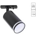 Однофазный двужильный трековый светильник Arte Lamp A2364PL-1BK IMAI под сменную лампу GU10