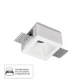 Гипсовый светильник под покраску Arte Lamp A9284PL-1WH INVISIBLE под лампу 1xGU10 35W