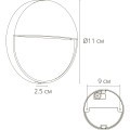 Подсветка для лестниц LED 2700/3400/4000 160 Lm Arte Lamp PIAZZA A3521AL-1BK