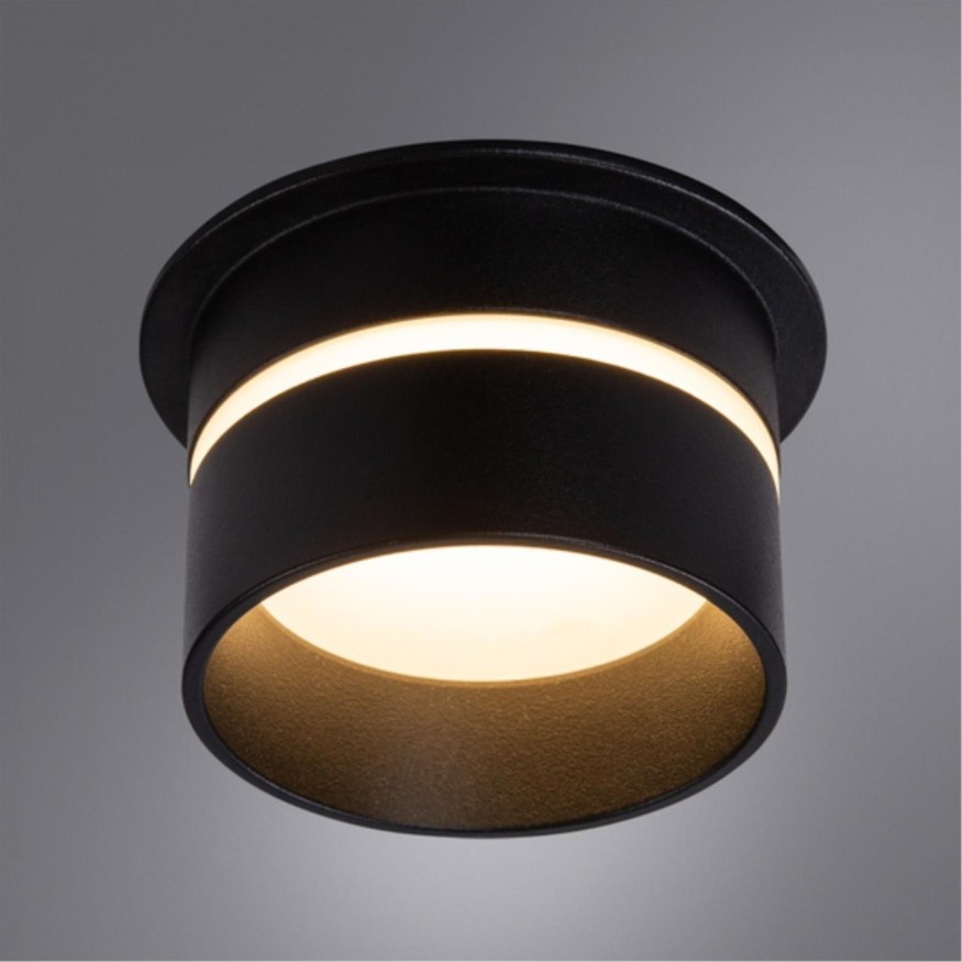 Встраиваемый светильник Arte Lamp A2164PL-1BK IMAI под лампу 1xGU10 15W