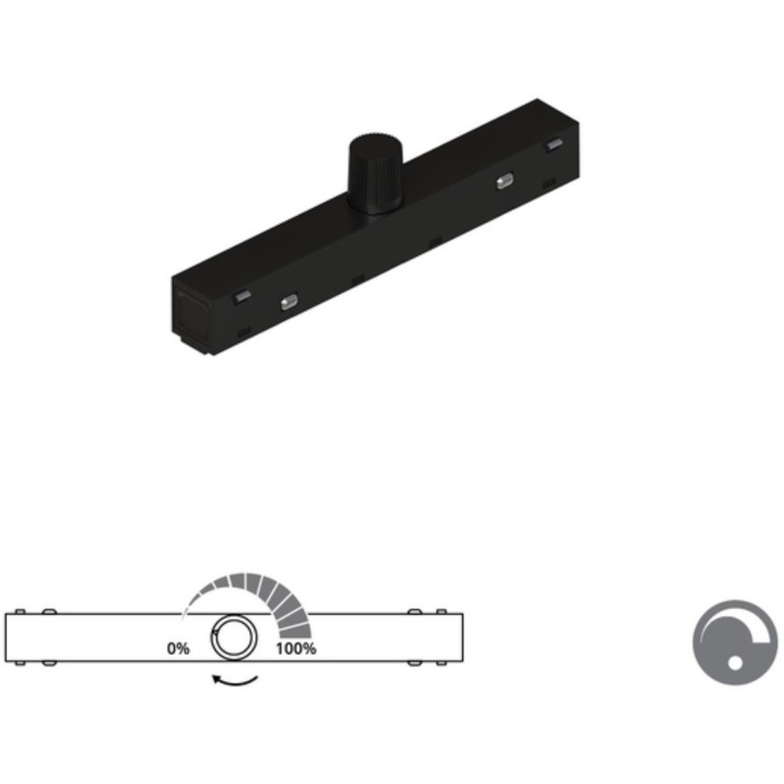 Адаптер-диммер в шинопровод для управления 0/1-10V Arte Lamp OPTIMA A749906