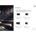 Подсветка для лестниц LED 2700/3400/4000 160 Lm Arte Lamp PIAZZA A3224AL-1BK